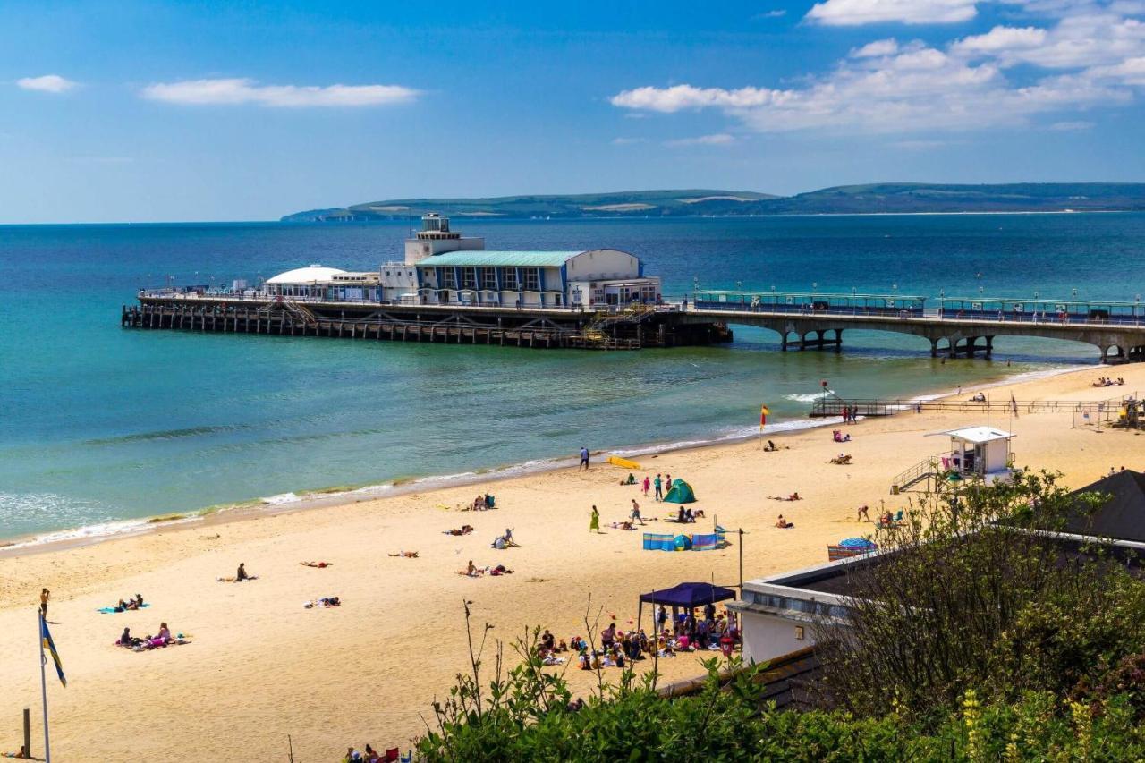 Lovely Apartment, One Minute From Bournemouth Beach And Town. Buitenkant foto